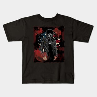 Metal Pilot Kids T-Shirt